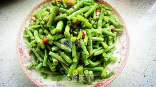 凉拌米椒豇豆的做法步骤：6