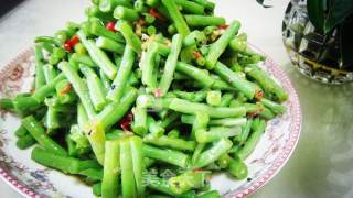 凉拌米椒豇豆的做法步骤：7
