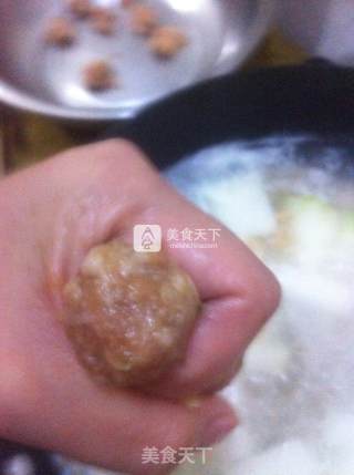 冬瓜丸子汤的做法步骤：5