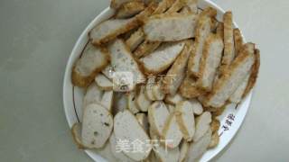 肉卷炒咸菜的做法步骤：3