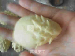 刺猬馒头的做法步骤：4