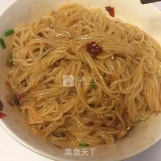 肉末葱油拌面的做法步骤：8