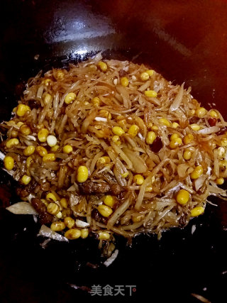 肉炒疙瘩豆的做法步骤：11