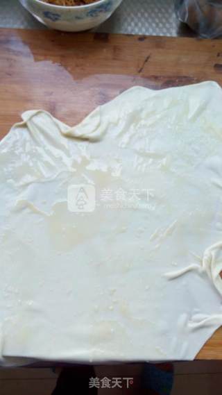 自制花生肉松饼的做法步骤：11