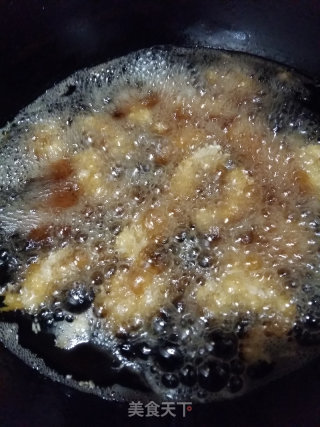 鸡米花的做法步骤：9