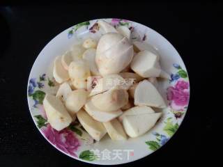 青扁豆煮芋仔的做法步骤：3