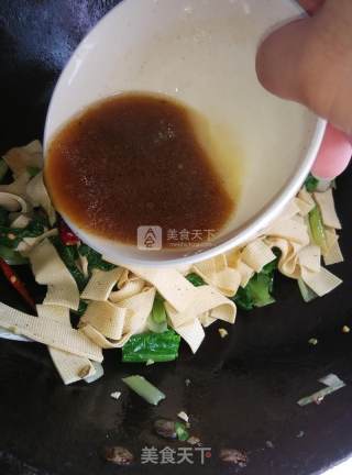 豆皮小白菜的做法步骤：9