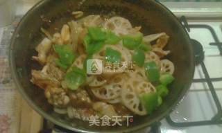 香锅牛蛙的做法步骤：7