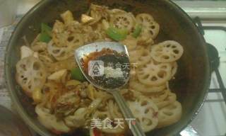 香锅牛蛙的做法步骤：8