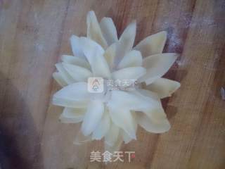 百合荷花的做法步骤：7