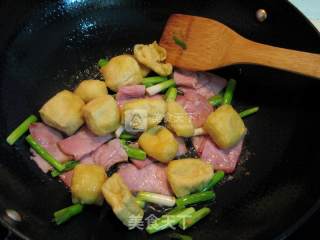 砂锅豆泡菜花的做法步骤：6