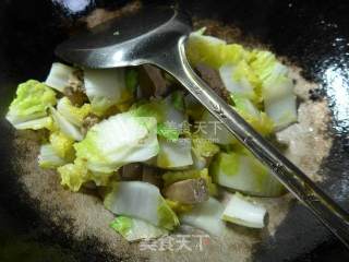 鸭肝炒娃娃菜的做法步骤：8