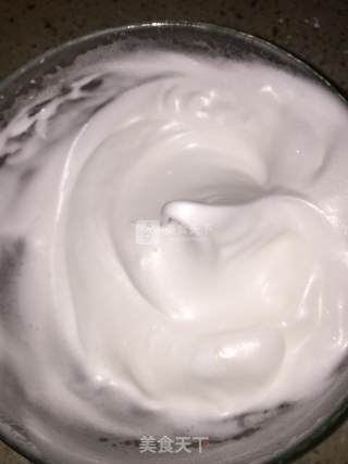 蜜红豆戚风蛋糕卷的做法步骤：7