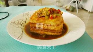 香煎嫩豆腐的做法步骤：10