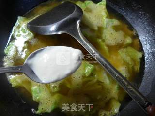 咖喱圆白菜面疙瘩的做法步骤：5