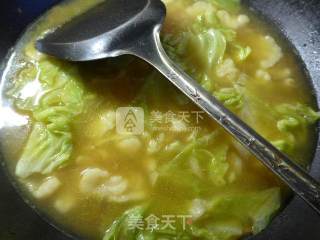 咖喱圆白菜面疙瘩的做法步骤：9