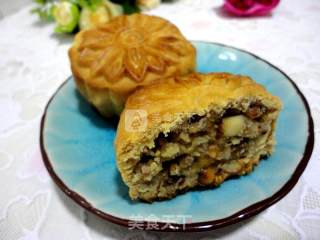 五仁月饼的做法步骤：17