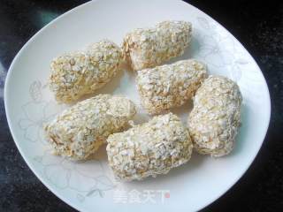 燕麦香蕉卷的做法步骤：4
