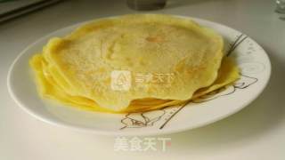 奶香鸡蛋饼的做法步骤：8