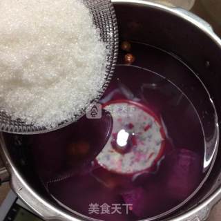 莲子地瓜粥的做法步骤：5