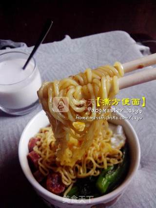 煮方便面的做法步骤：5