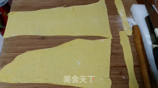 丝瓜鸡蛋蝴蝶面的做法步骤：3