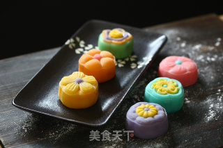 缤纷立体月饼的做法步骤：19