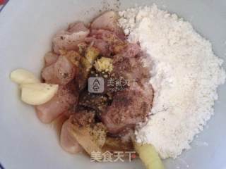 劲爆鸡米花的做法步骤：3