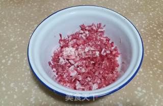 鸡蛋夹心丸子的做法步骤：1