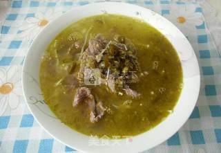 酸汤牛肉的做法步骤：11