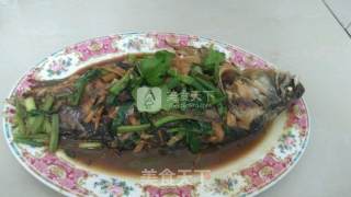 煎焖鲫鱼的做法步骤：9