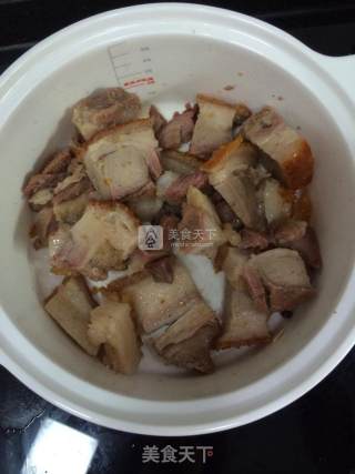 烧肉炆菇的做法步骤：2