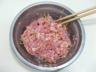 清蒸猪肉银鱼白菜的做法步骤：6