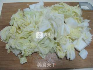 清蒸猪肉银鱼白菜的做法步骤：7