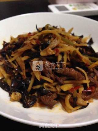 家常鱼香肉丝的做法步骤：8