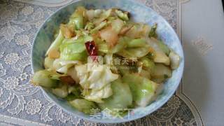 手撕包菜的做法步骤：7