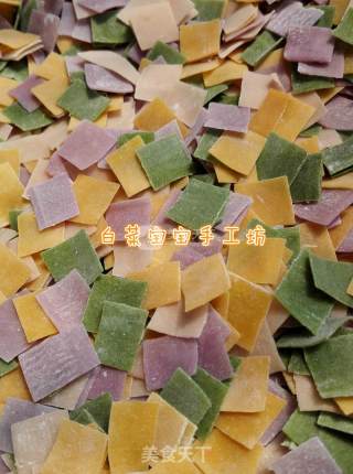 彩虹面 满满都是妈妈的爱的做法步骤：12