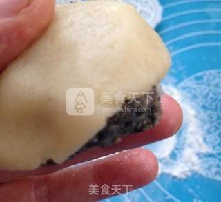 50克五仁、百果月饼的做法步骤：9
