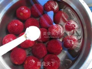 杨梅酒的做法步骤：2