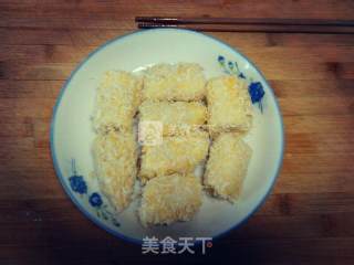 酥炸香蕉的做法步骤：4