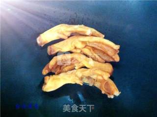 西兰花扣鹅掌的做法步骤：7