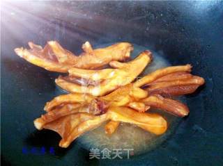 西兰花扣鹅掌的做法步骤：11