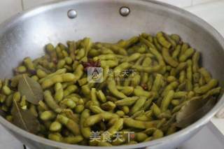 五香毛豆的做法步骤：5