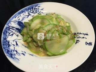 鲜炒茭瓜的做法步骤：5