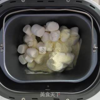 面包机版牛轧糖的做法步骤：7