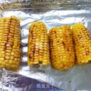 酱香烤玉米的做法步骤：4