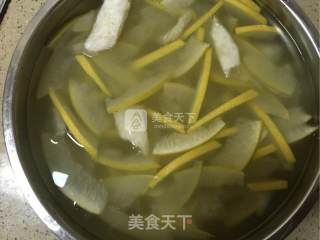 凉拌柚子皮的做法步骤：3