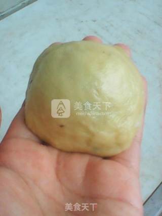 花生芝麻馅月饼的做法步骤：12
