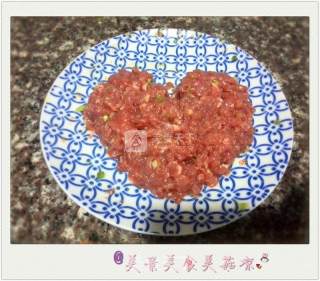 海苔肉饼蒸蛋会秋葵【子璇美厨】的做法步骤：1