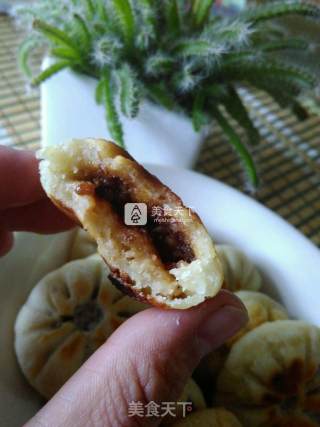 百变番薯之核桃番薯饼的做法步骤：11